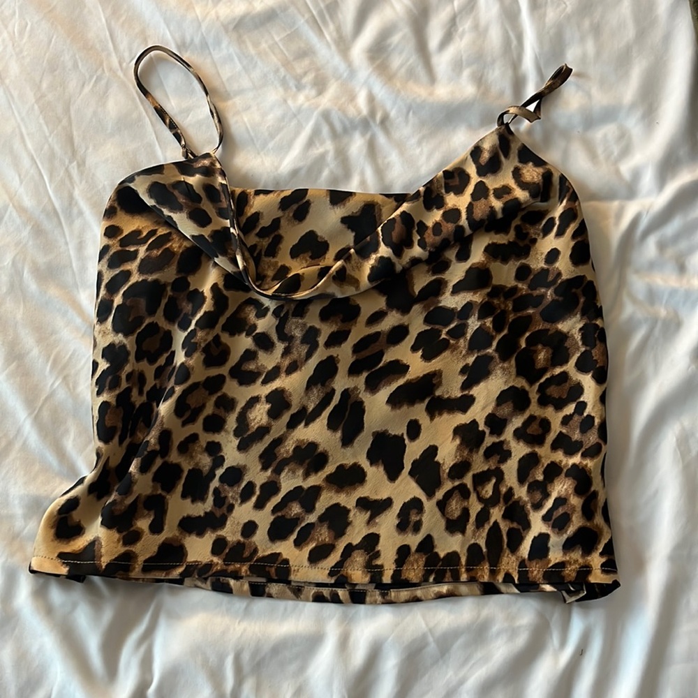 Cat's Meow Leopard Top